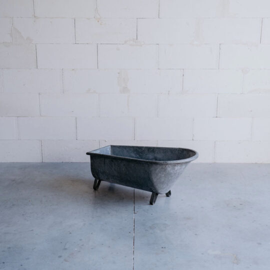 Baignoire en zinc 