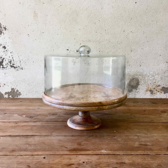 Plateau avec cloche