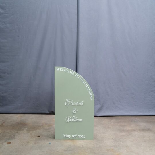 Backdrop demie-arche