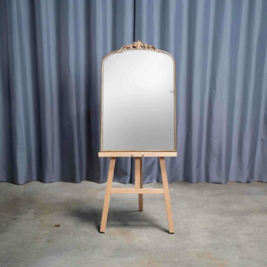 Miroir doré Sissi