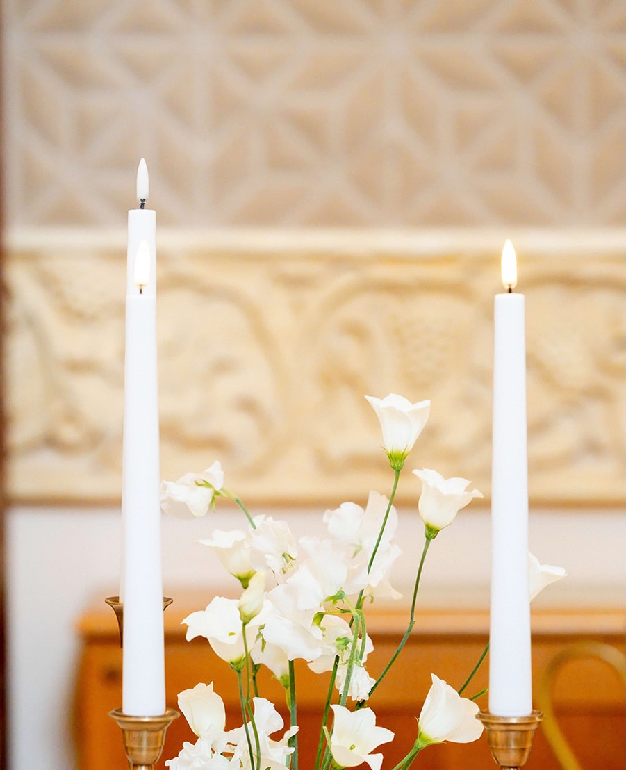 Bougie chandelle LED