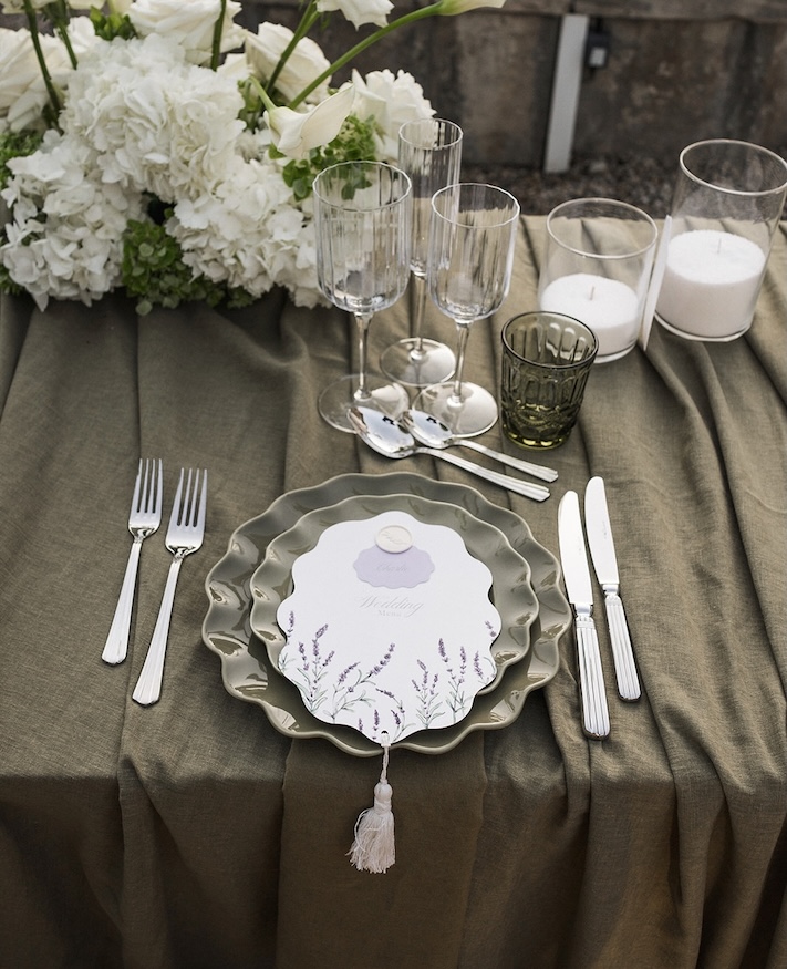 Assiette Bloom Olive GM – Image 2